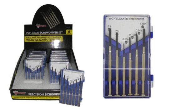 6 PRECISION SCREWDRIVER SET