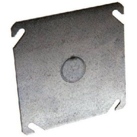 Raco 1/2 In. Knockout 4 In. x 4 In. Square Blank Cover