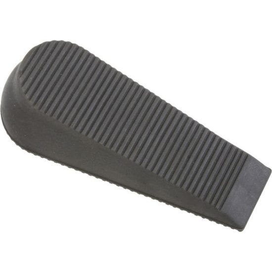 National V338 6 In. Gray Super Wedge Door Stop