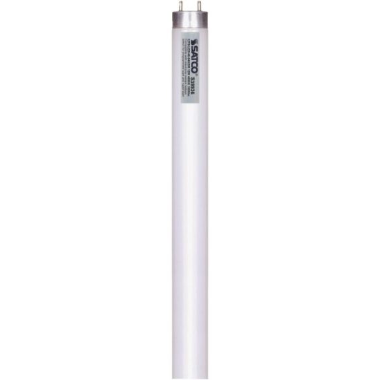 Satco 32W Equivalent 48 In. Cool White T8 Medium Bi-Pin LED Tube Light Bulb
