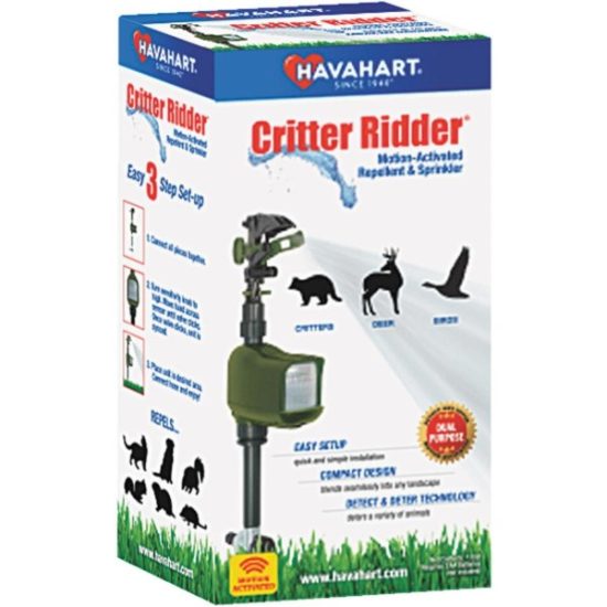 Havahart Critter Ridder Motion Activated 35 Ft. Spray Range Electronic Pest Repellent