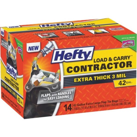 Hefty 42 Gal. Load & Carry Contractor Bags (14 Count)