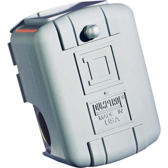 Square D Pumptrol 20 - 40 psi  Actuated Pressure Switch
