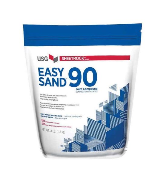 Sheetrock Easy Sand 90 Lightweight Setting Type 3 Lb. Drywall Joint Compound