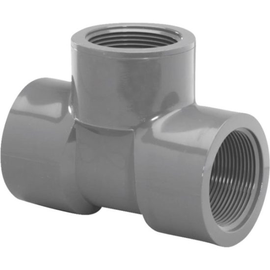 Charlotte Pipe 1-1/4 In. FIP Schedule 80 PVC Tee