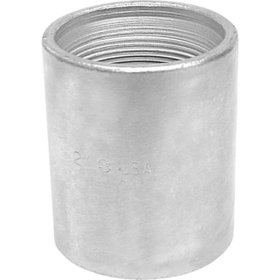 Anvil 1-1/4 In. x 1-1/4 In. FPT Standard Merchant Galvanized Coupling