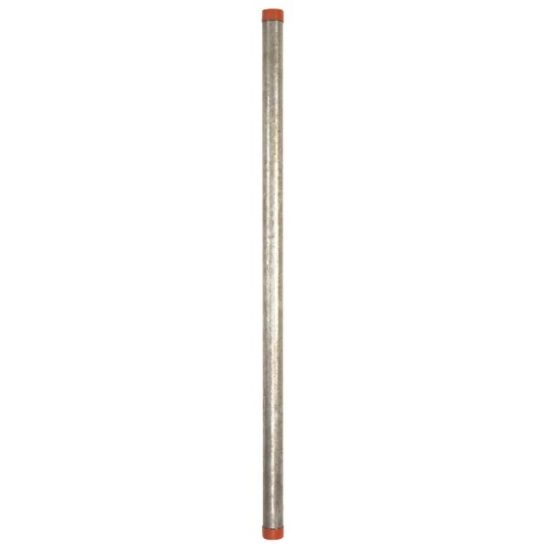 Southland 1-1/2 In. x 48 In. Carbon Steel Threaded Galvanized Pipe