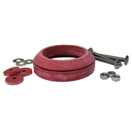 Korky Large 3 In. Tank-to-Bowl Gasket and Hardware Kit