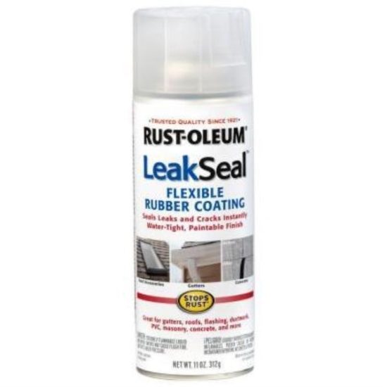 Rust-Oleum LeakSeal 12 Oz. Flexible Rubber Coating, Clear