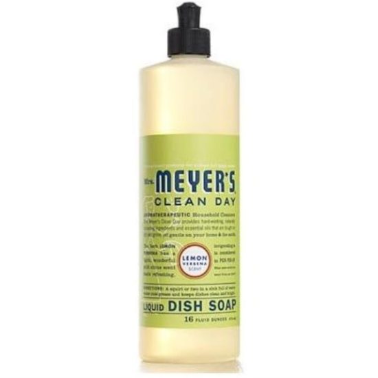 Mrs. Meyer's Clean Day 16 Oz. Lemon Verbena Scent Liquid Dish Soap