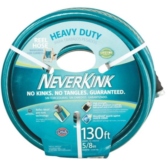 Teknor Apex Neverkink 5/8 In. Dia. x 130 Ft. L. Heavy-Duty Garden Hose