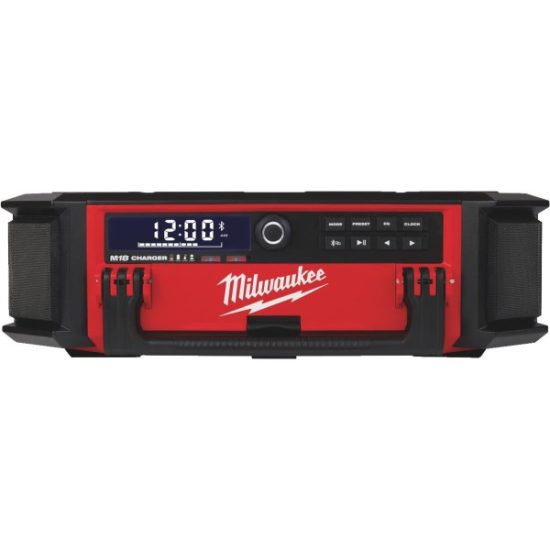 Milwaukee M18 PACKOUT 18 Volt Lithium-Ion Cordless Jobsite Radio + Charger