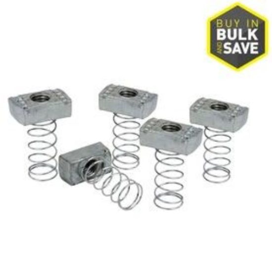 Superstrut 1/2 In. Self-Aligning A-Series Spring Nut