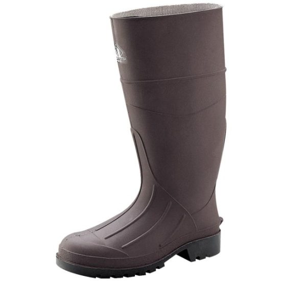 Servus Men's Size 8 Brown PVC Rubber Work Boot