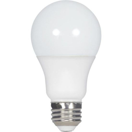 Satco 60W Equivalent Warm White A19 Medium Dimmable LED Light Bulb