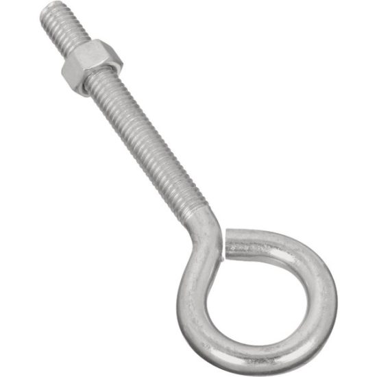 National Hardware 3/8 In. x 5 In. Storm Shine Eye Bolt W/Nut