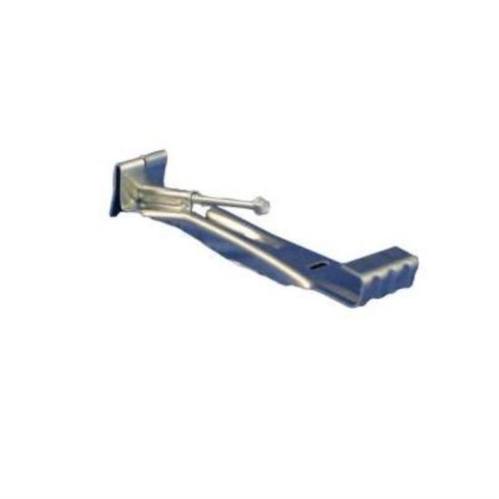 Spectra Metals K Style Aluminum Hidden Gutter Hanger Bracket with Screw