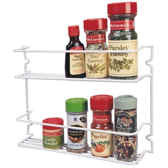 Grayline 2-Shelf Wire Spice Rack