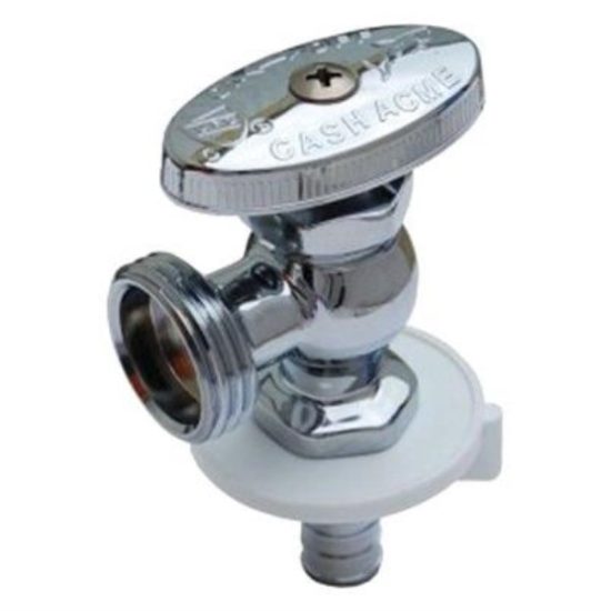 SharkBite 1/2 In. CFX x 3/4 In. MGH Angle Pex Stop Valve