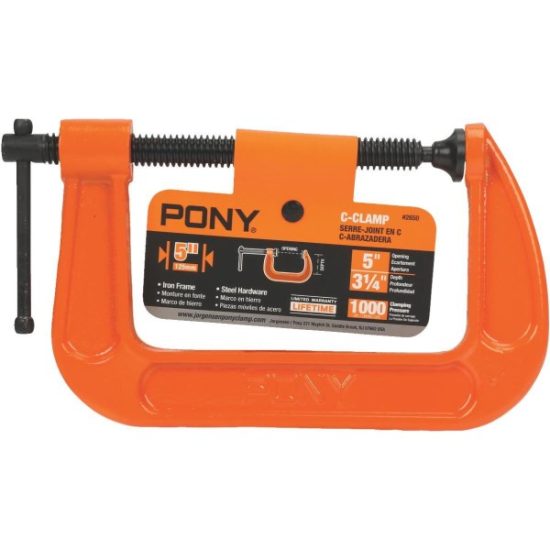 Pony 5 In. Light-Duty C-Clamp