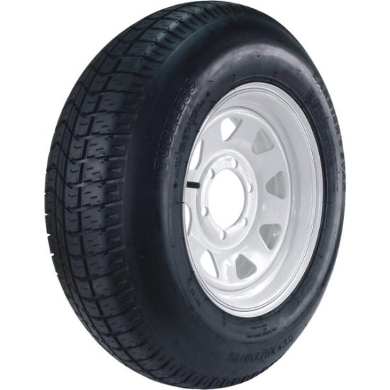 Kenda Loadstar Tire/Wheel Assembly 225/75D LRD Bias 6 Hole Assembly