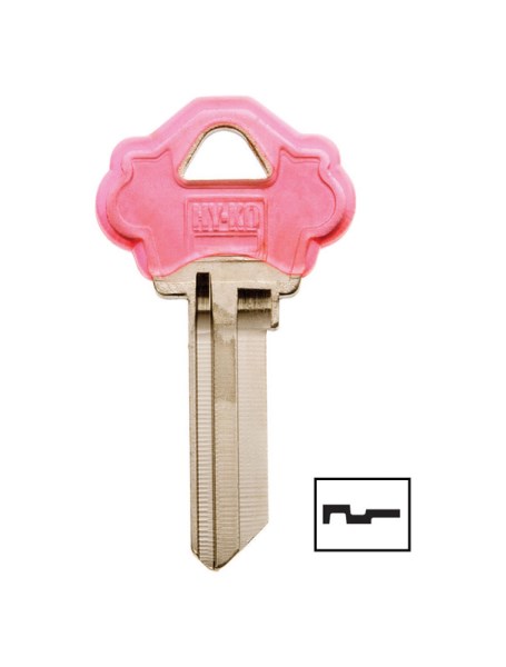 Hy-Ko Home House/Office Key Blank WK2PDM Single sided For Weslock Locks