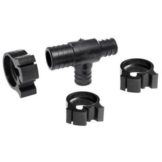 Flair-It 1 PEXLock In. x 3/4 In. x 3/4 In. Plastic Reducing PEX Tee