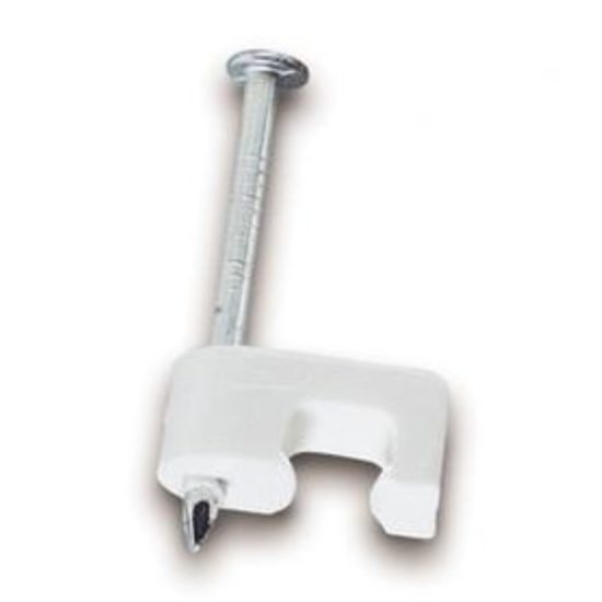 Gardner Bender 3/16 In. UV-Resistant Poly Low Voltage Concrete Wire Staple (25-Count)