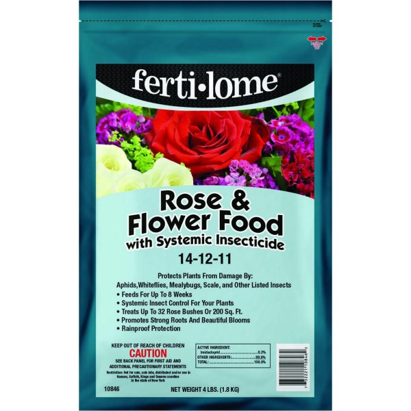 Ferti-lome 4 Lb. 14-12-11 Rose & Flower Dry Plant Food