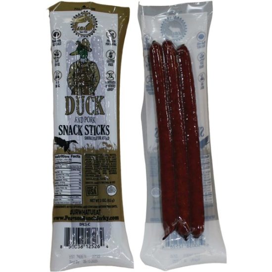 Pearson Ranch Jerky 3 Oz. Duck Multi-Pack Snack Stick