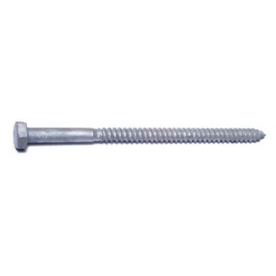 5/16  x 5-1/2  Hot Dip Galvanized Hex Head Lag Screws HLSHS-363 (50 pcs.)