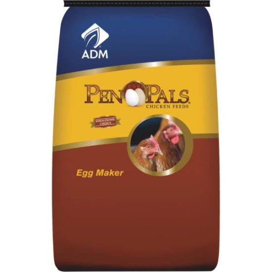 ADM Pen Pals 50 Lb. Egg Maker Chicken Feed Pellets