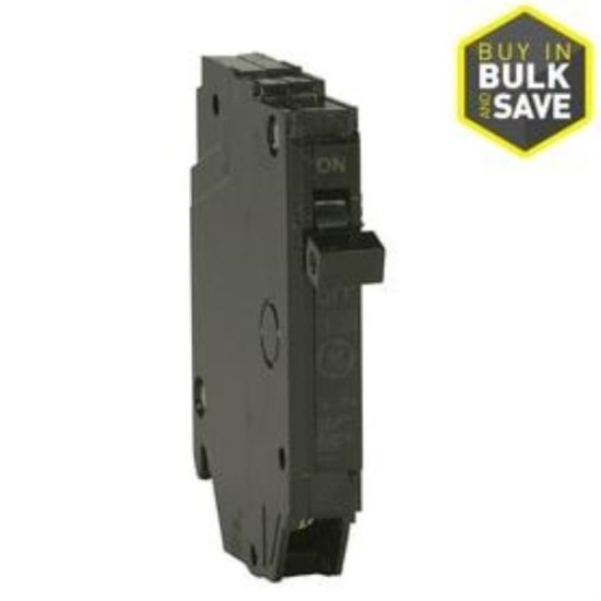 GE THQP 15A Single-Pole Standard Trip Circuit Breaker