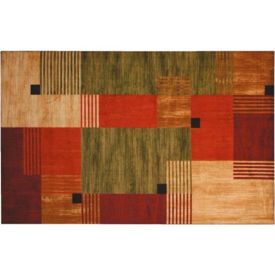 Mohawk Home Alliance Multi-Color 2 Ft. 6 In. x 3 Ft. 10 In. Accent Rug