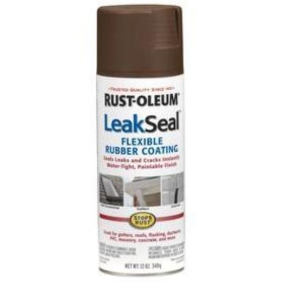 Rust-Oleum LeakSeal 12 Oz. Flexible Rubber Coating, Brown