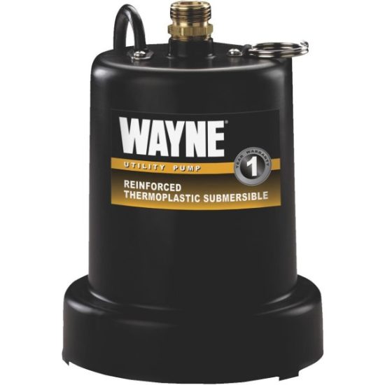 Wayne 1/4 HP Submersible Utility Pump