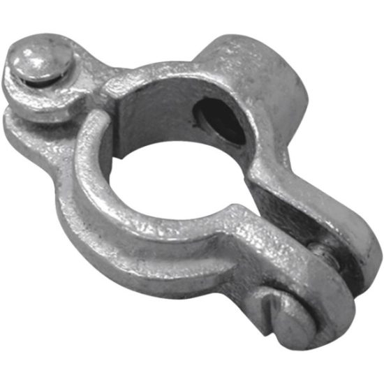 Jones Stephens 1-1/2 In. Zinc-Plated Split Ring Pipe Hanger