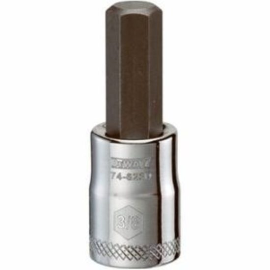 Hex Bit Socket, 3/8-In., 3/8-In. Drive