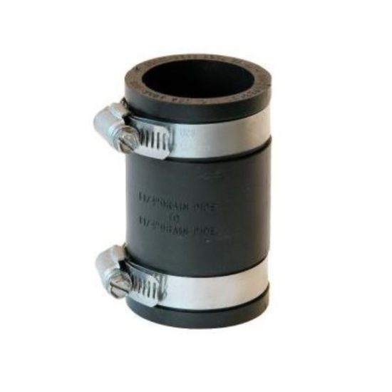 Fernco 1-1/4 In. Plastic to Plastic PVC Coupling