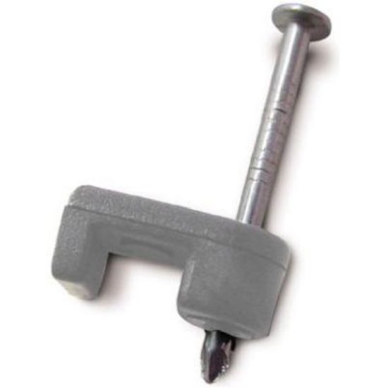 Gardner Bender 7/16 In. Polyethylene Gray UV Resistant Coaxial Staple (15-Count)