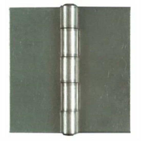National 4 In. Square Plain Steel Weldable Door Hinge