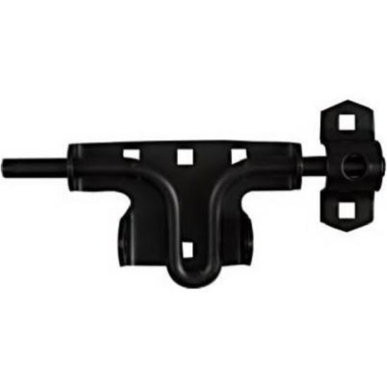 National Black Slide Bolt Latch