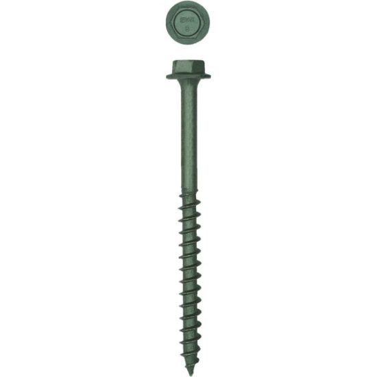 Spax PowerLags 3/8 In. x 5 In. Hex Head Exterior Structure Screw (25 Ct.)