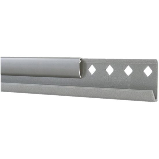 FreedomRail 78 In. Nickel Horizontal Hanging Rail with Cover