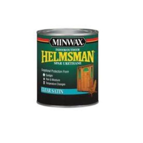 Minwax Helmsman Satin Clear Spar Urethane, 1 Qt.