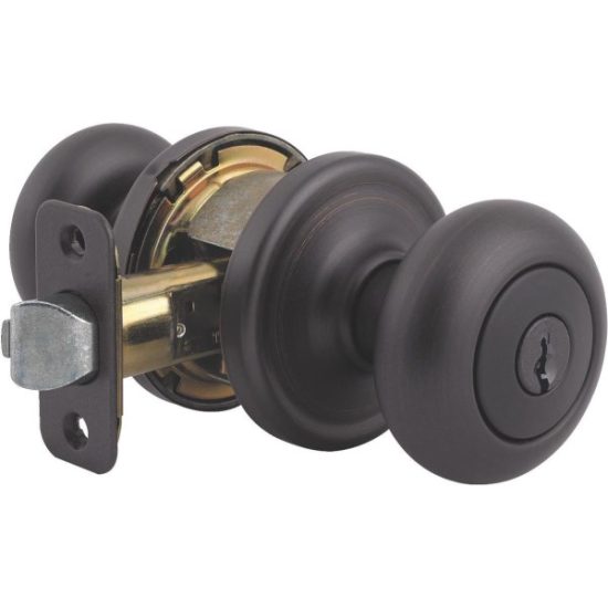 Kwikset Signature Series Venetian Bronze Hancock Entry Door Knob