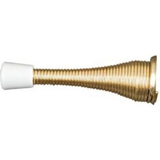 National Brass Broad Spring Door Stop