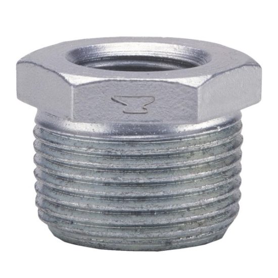 Anvil 2 In. x 1-1/4 In. Hex Galvanized Bushing