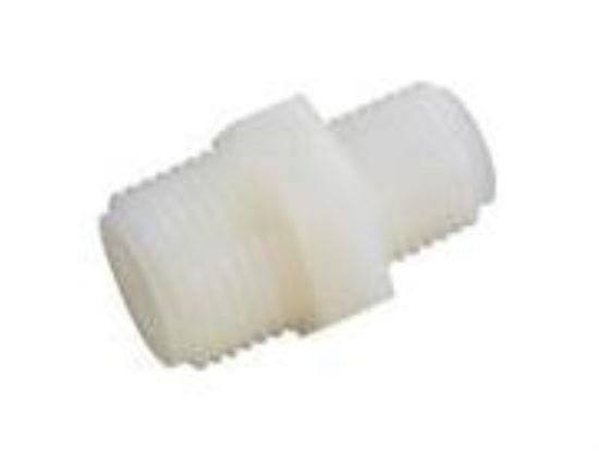 Anderson Metals 3/8 In. x 1/4 In. Reducing Nylon Nipple