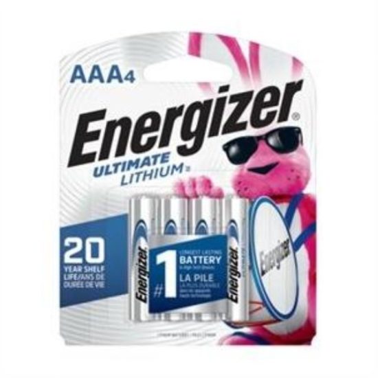 Energizer Ultimate AAA Lithium Battery (4-Pack)
